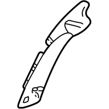GM 10422007 Opening Trim, Gray, Driver Side