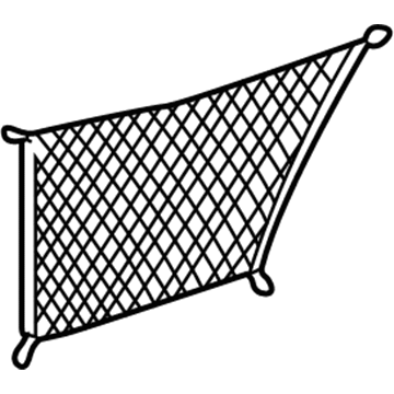 GM 10261608 Cargo Net, Black