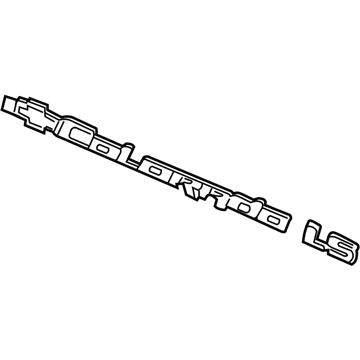 GM 15207233 Nameplate, Rear