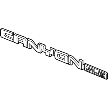 GMC Canyon Emblem - 15926160