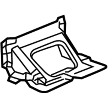 GM 20788167 Side Brace, Rear