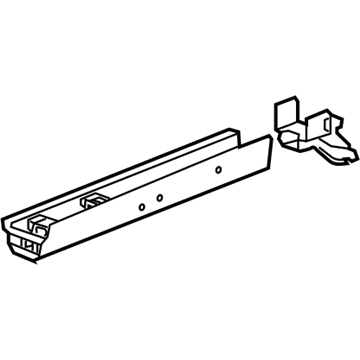 GM 22957048 Rear Rail, Passenger Side