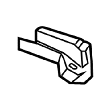 GM 12847344 Crossmember Extension, Rear Driver Side