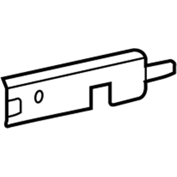 GM 25829658 Intercooler Anchor Plate, Passenger Side