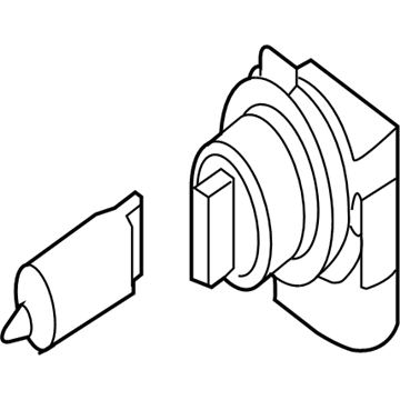 Pontiac Vibe Headlight Bulb - 01999366