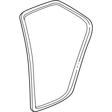 2000 Cadillac Seville Door Seal - 25696910