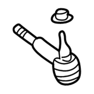 GMC Tie Rod End - 26041018