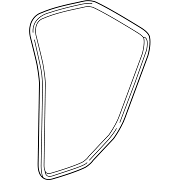 2010 Cadillac STS Door Seal - 15922953