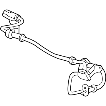 Cadillac ABS Sensor - 84460905
