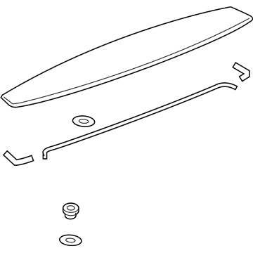 GM 19120335 Spoiler Assembly, Rear