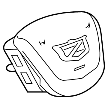 GM 86808935 Driver Inflator Module