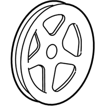 GM 12597211 Pulley