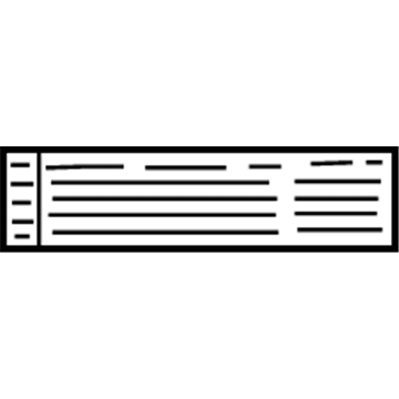 Pontiac 12565724 Emission Label