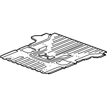 GM 86785236 Bed Floor, Rear