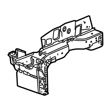 GM 86785234 Rear Side Rail, Driver Side