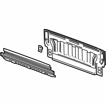 GM 85556275 Front Panel, Rear