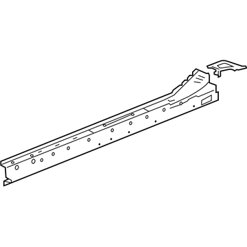 GM 23446868 Rocker Reinforcement, Rear Outer Driver Side