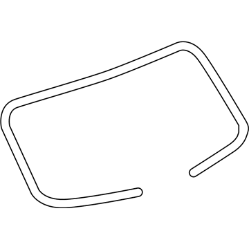 2008 Saturn Vue Weather Strip - 96832311