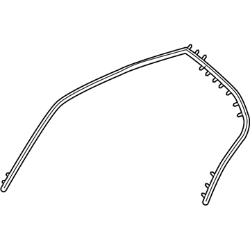 2005 Cadillac DeVille Door Seal - 20944507