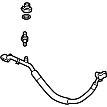 Saturn A/C Hose - 15798289