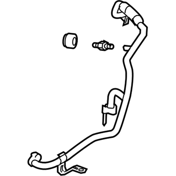 Saturn Relay A/C Hose - 15913003