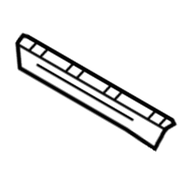 Chevy 94777508 Side Panel Front Seal
