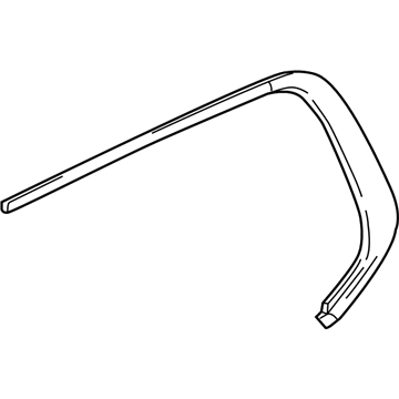 Chevy Traverse Door Moldings - 84838706