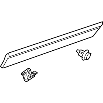 Saturn Door Moldings - 96848780