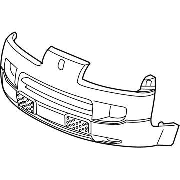 GM 22714026 Bumper Cover
