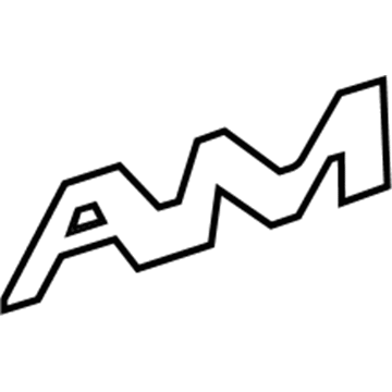 Pontiac Grand Am Emblem - 22602349
