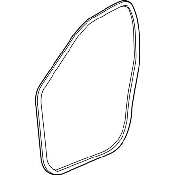 Chevy Malibu Weather Strip - 25911998