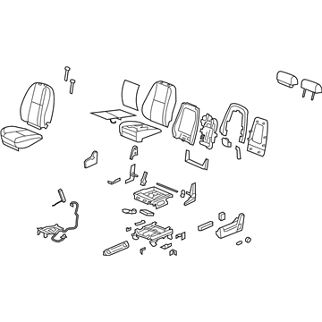 Cadillac 25865177 Seat Assembly