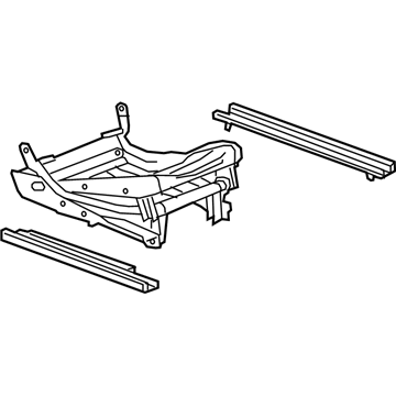 GM 84089496 Cushion Frame, Rear
