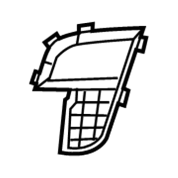 GM 22741907 Filler Panel, Driver Side