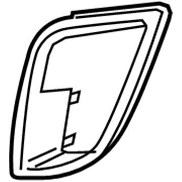 GM 22821246 Filler Trim, Passenger Side