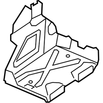 Pontiac 92221534 Battery Tray