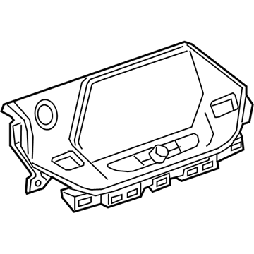 GM 84970968 Display Unit, Black