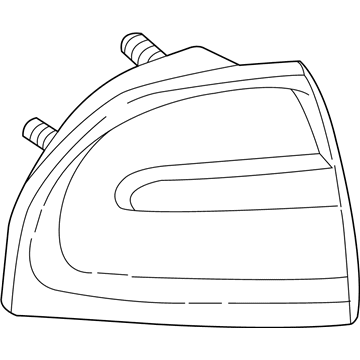 Buick Park Avenue Back Up Light - 25760765