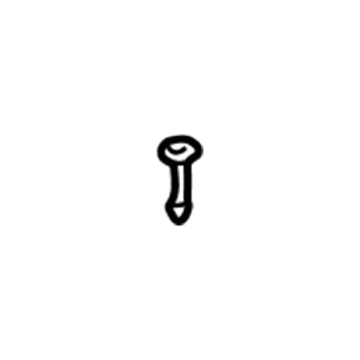 Pontiac 12531779 Headrest Guide