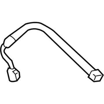 GM 84183649 Flex Hose, Driver Side