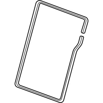 GM 42778041 Rear Cover, Black