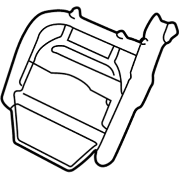 Buick 16816295 Seat Back Frame