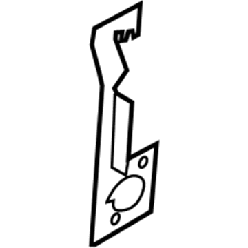 GM 19316914 Protector, Passenger Side
