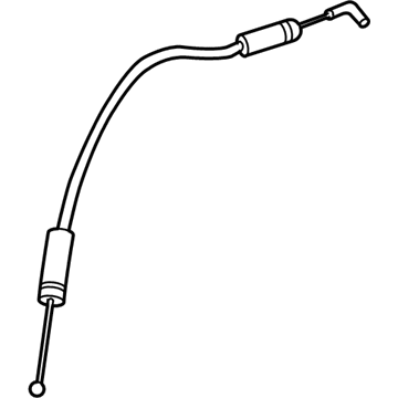 2016 Chevy City Express Door Latch Cable - 19317982