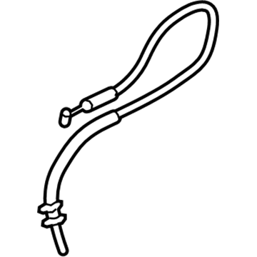 Cadillac Door Latch Cable - 23319257
