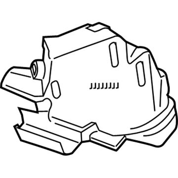 GM 12686214 Heat Shield, Front