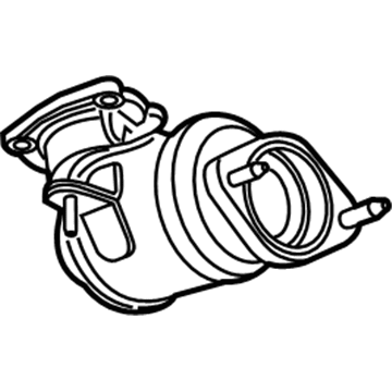 2020 Chevy Camaro Catalytic Converter - 19420263