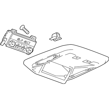 Chevy 23207333 Roof Console