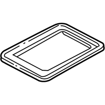 GM 10280592 Sunshade, Driver Side