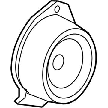 GM 84329444 Front Driver Speaker